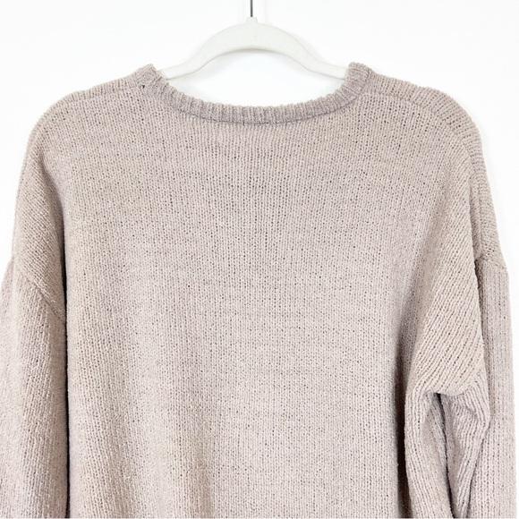 Coco + Jaimeson Chenille Sweater Tan Size Large - Picture 6 of 10